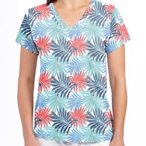 Fresh Produce Island Canopy Scoop Neck T Shirt Tee